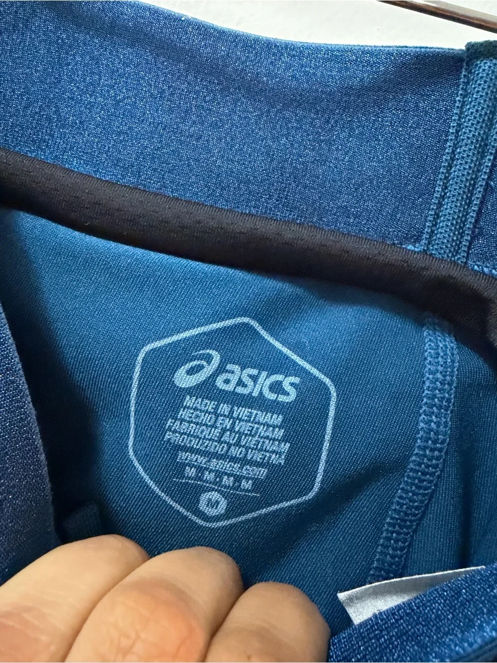 ASICS Teal Blue Pleated Skater Skirt